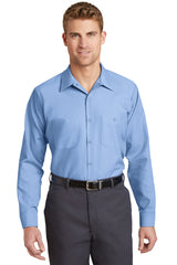 Red Kap Men's   Long Sleeve Industrial Work Shirt