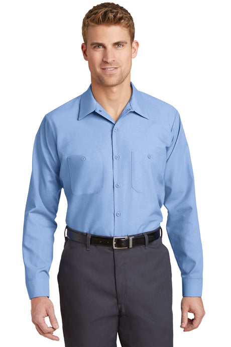 Red Kap Men's   Long Sleeve Industrial Work Shirt