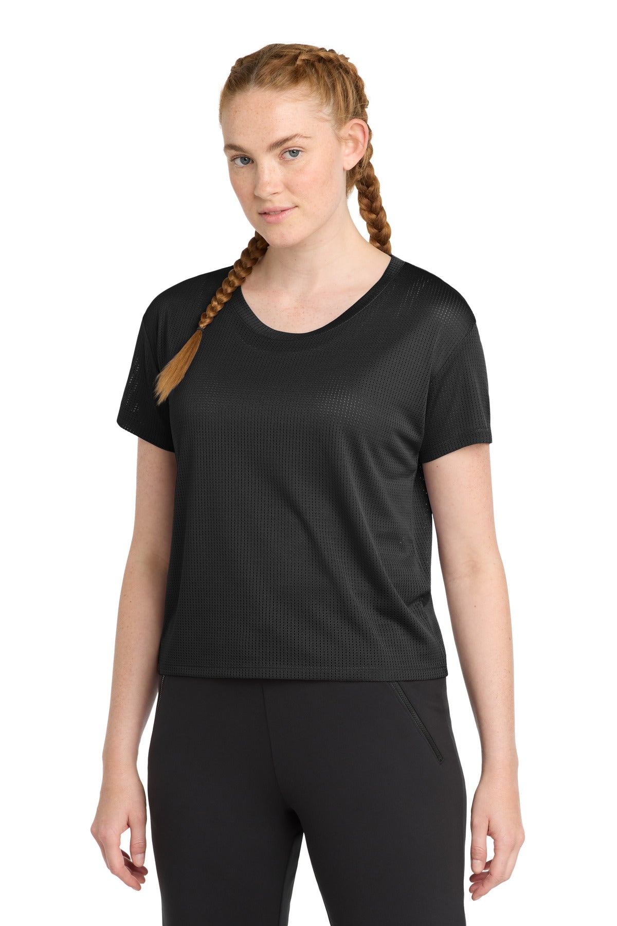 Sport-Tek Women's    PosiCharge    Draft Crop Tee