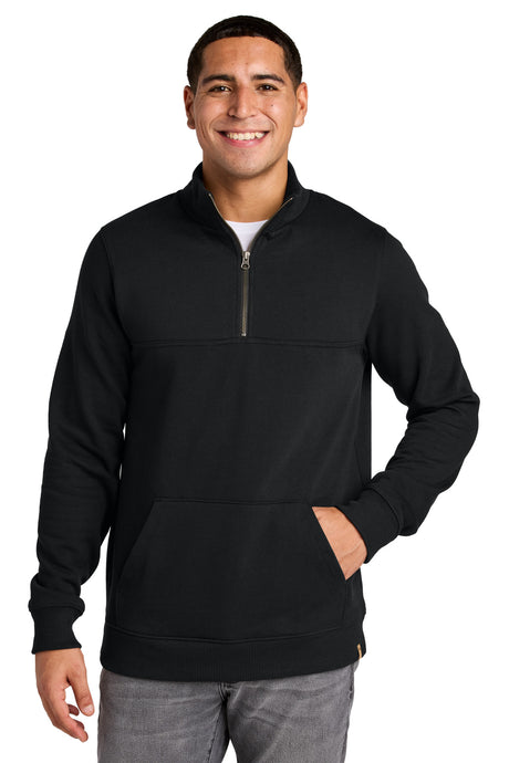 tentree Men's   Space Dye Fleece 1/4-Zip TTCM6107