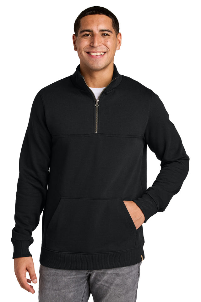 tentree Men's   Space Dye Fleece 1/4-Zip TTCM6107