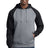 Sport-Tek Men's   Raglan Colorblock Pullover Hooded Sweatshirt