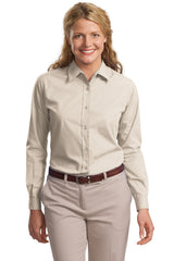 Port Authority Women's   Long Sleeve Easy Care, Soil Resistant Shirt