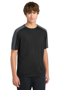 Sport-Tek Men's   PosiCharge   Competitor   Sleeve-Blocked Tee