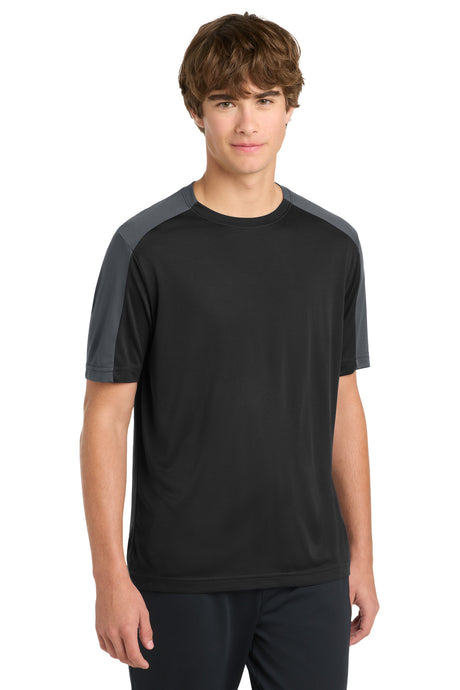 Sport-Tek Men's   PosiCharge   Competitor   Sleeve-Blocked Tee