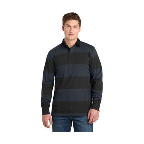 Sport-Tek Men's   Classic Long Sleeve Rugby Polo