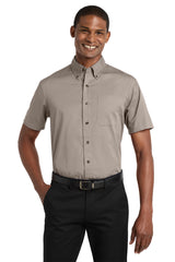 Port Authority Men's   Short Sleeve Twill Shirt
