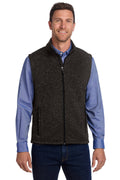 Port Authority Men's    Sweater Fleece Vest F236
