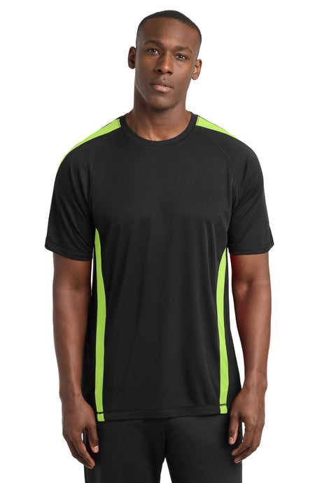Sport-Tek Men's   Tall Colorblock PosiCharge   Competitor Tee