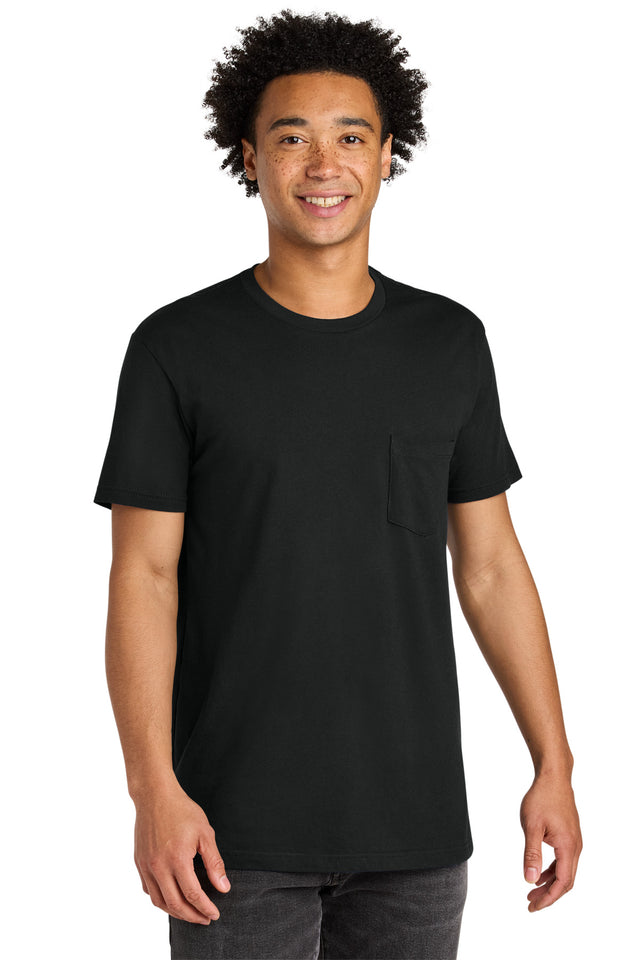 Next Level Apparel Men's   Cotton Pocket Tee