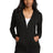 District Women's   Fitted Jersey Full-Zip Hoodie