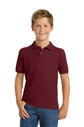 Port Authority Youth   Silk Touch Polo