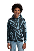 Port & Co Youth   Tie-Dye Pullover Hooded Sweatshirt