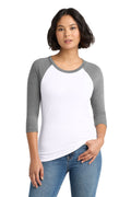 District Women's   Perfect Tri   3/4-Sleeve Raglan