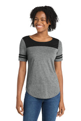 Sport-Tek Women's    PosiCharge    Tri-Blend Wicking Fan Tee