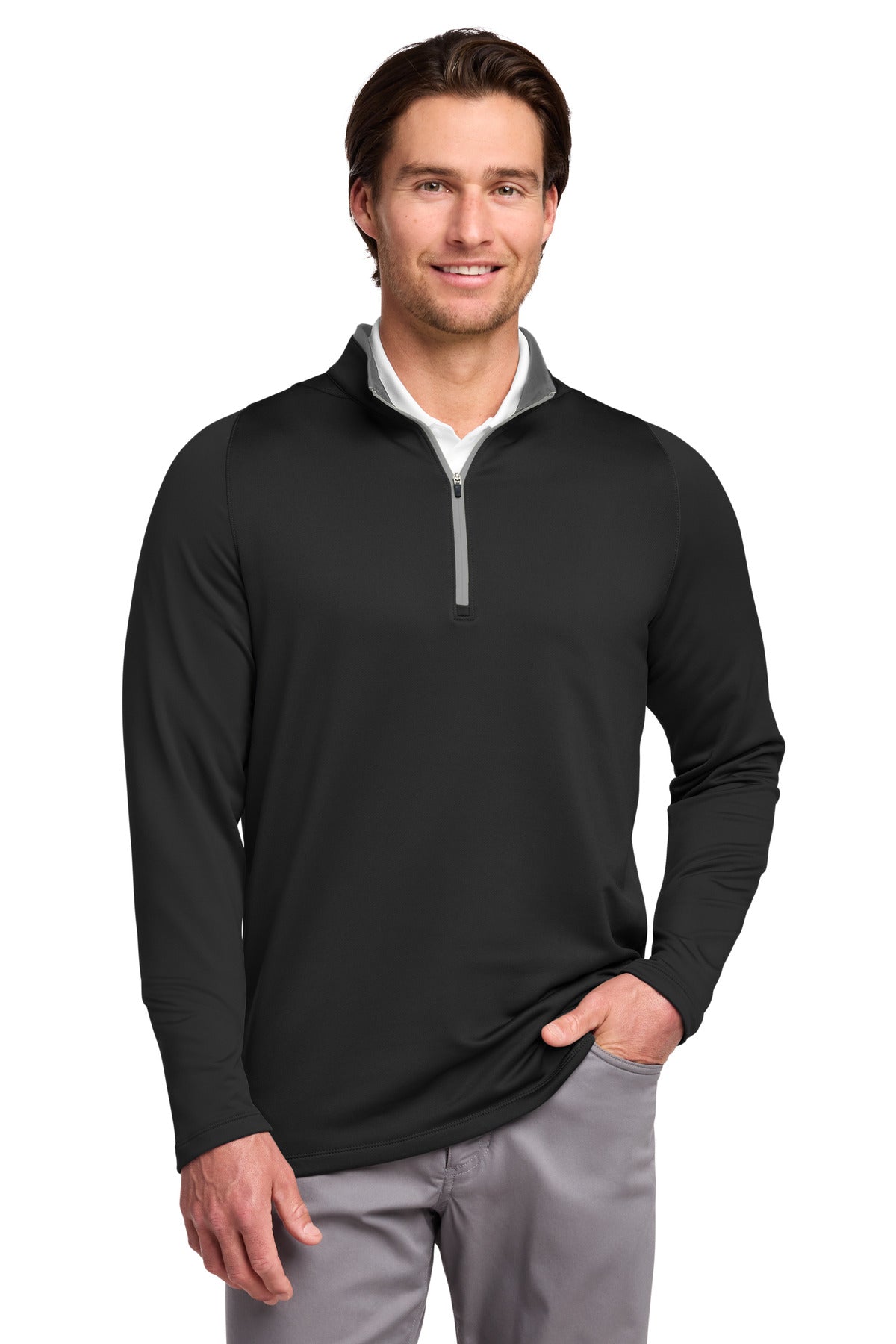 Nike Men's Dri-FIT Stretch 1/2-Zip Cover-Up