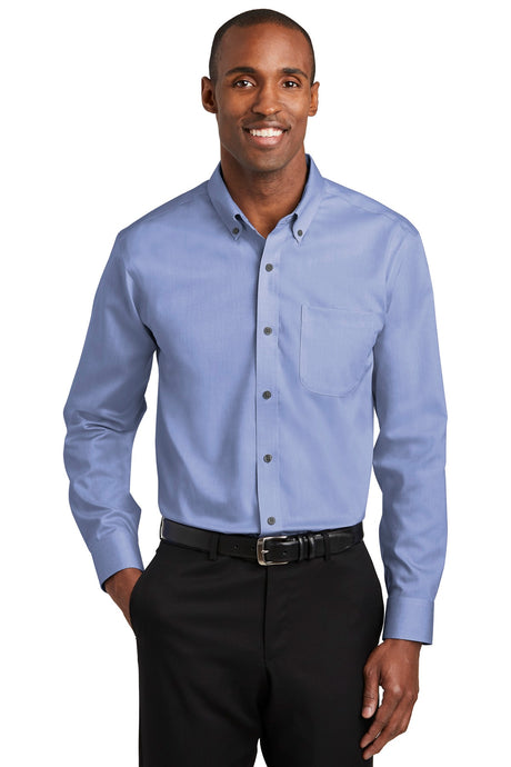 Red House Men's    Pinpoint Oxford Non-Iron Shirt