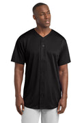 Sport-Tek Men's   PosiCharge   Tough Mesh Full-Button Jersey