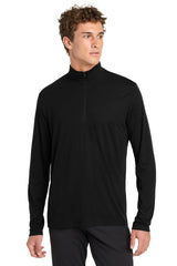 Sport-Tek Men's    PosiCharge    Tri-Blend Wicking 1/4-Zip Pullover