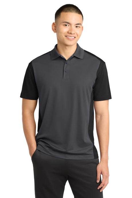 Sport-Tek Men's   Colorblock Micropique Sport-Wick   Polo