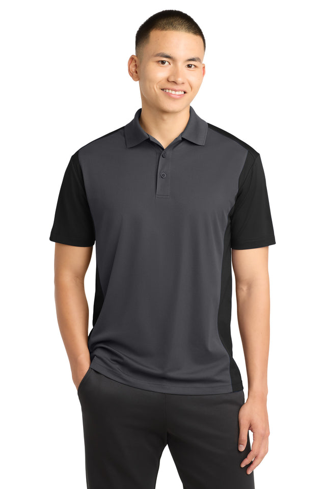 Sport-Tek Men's   Colorblock Micropique Sport-Wick   Polo