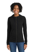 Sport-Tek Women's    PosiCharge    Tri-Blend Wicking Fleece Full-Zip Hooded Jacket LST293