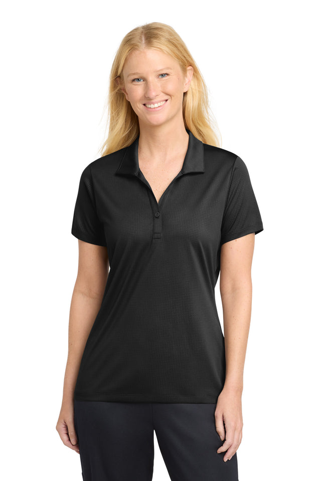 Sport-Tek Women's   Embossed PosiCharge   Tough Polo