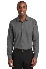 Red House Men's    Slim Fit Nailhead Non-Iron Shirt