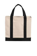 Port Authority    Cotton Canvas Two-Tone Tote BG429
