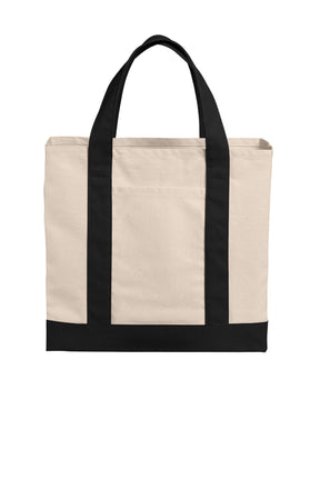 Port Authority    Cotton Canvas Two-Tone Tote BG429
