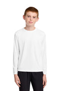 Port & Co Youth   Long Sleeve Performance Tee PC380YLS
