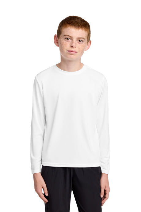Port & Co Youth   Long Sleeve Performance Tee PC380YLS