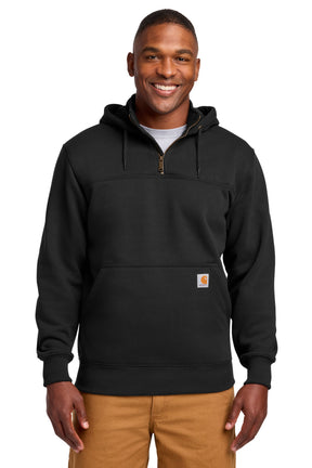 Carhartt Men's    Rain Defender    Paxton Heavyweight Hooded Zip Mock Sweatshirt