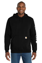 Carhartt Men's   Midweight Hooded Logo Sweatshirt CTK288