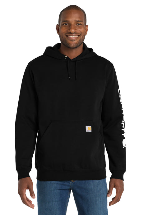 Carhartt Men's   Midweight Hooded Logo Sweatshirt CTK288