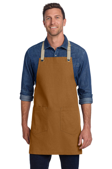Port Authority    Canvas Full-Length Two-Pocket Apron A815