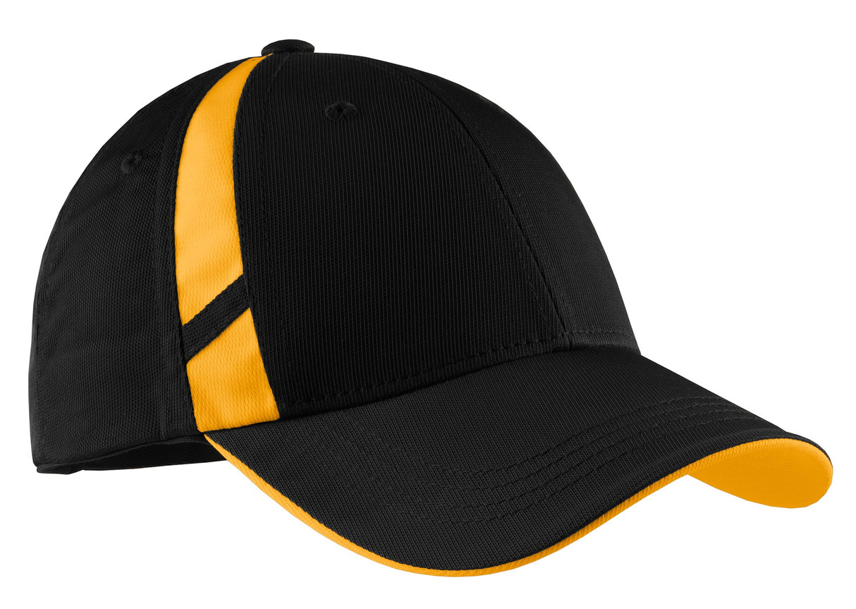 Sport-Tek    Dry Zone   Mesh Inset Cap