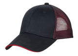 Port Authority    Double Mesh Snapback Sandwich Bill Cap