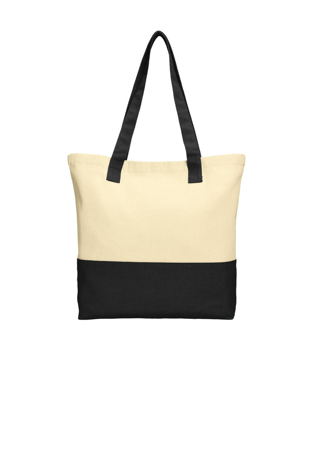 Port Authority    Colorblock Cotton Tote