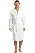 Port Authority    Checkered Terry Shawl Collar Robe