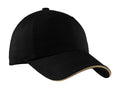 Port Authority    Sandwich Bill Cap with Striped Closure