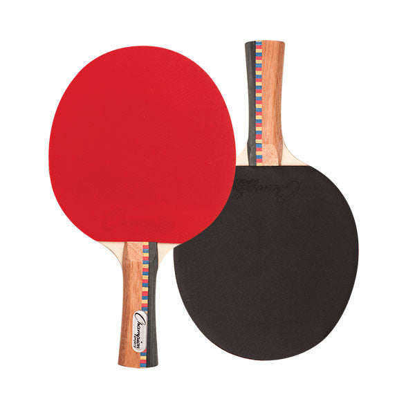 Champion Sports 7 Ply Pips In Rubber Face Table Tennis Paddle