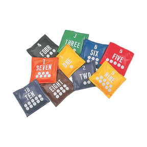 Champion Sports Numbered Bean Bag Set