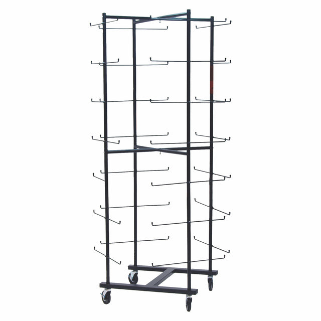 Champion Sports 56 Football Helmet Rolling Cart