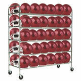 Champion Sports 60 Helmet Football Cart