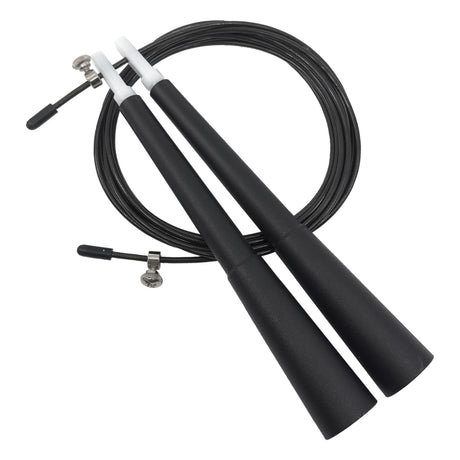 Champion Sports Double Bearing Speed Jump Rope Black