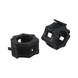 Champion Sports Set of 2 Black Barbell Clamps
