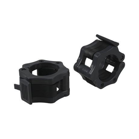 Champion Sports Set of 2 Black Barbell Clamps