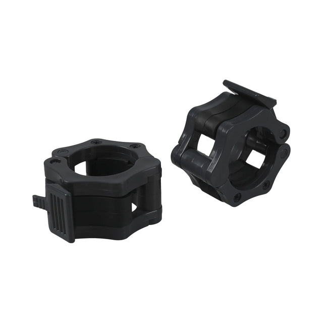 Champion Sports Set of 2 Black Barbell Clamps