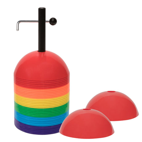 Champion Sports Rigid Dome Cone Set